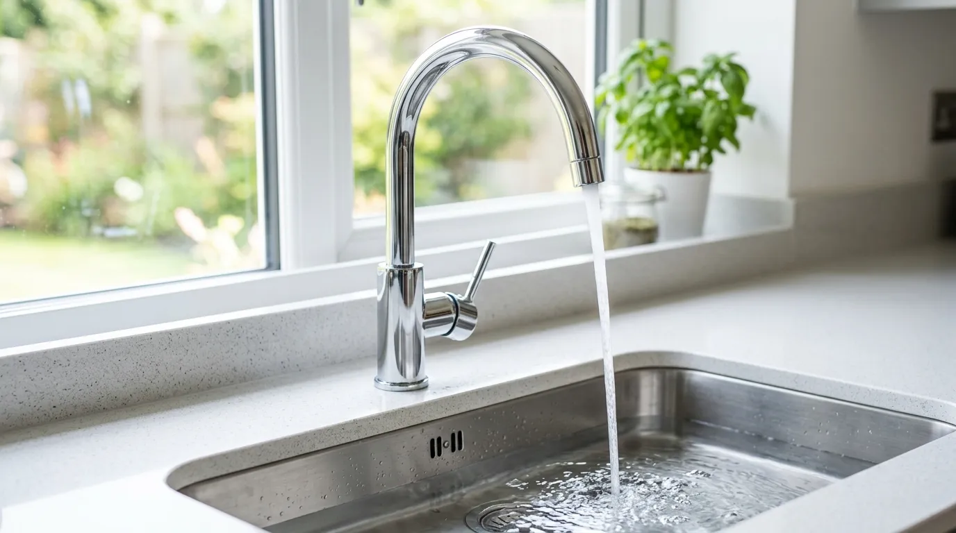 Local Plumbing Master Pros same day plumber fixing a faucet in Eden, UT